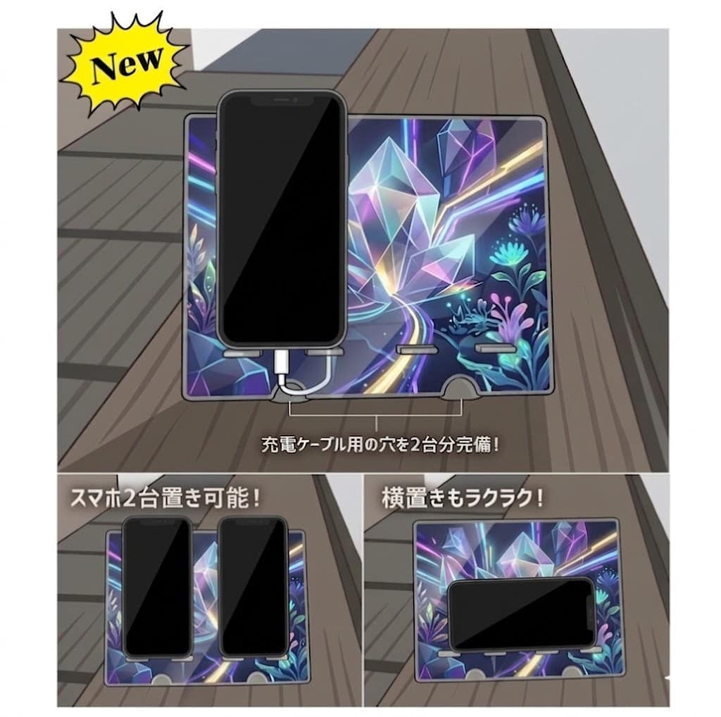 オリジナルスマホスタンド - 画像 (3)