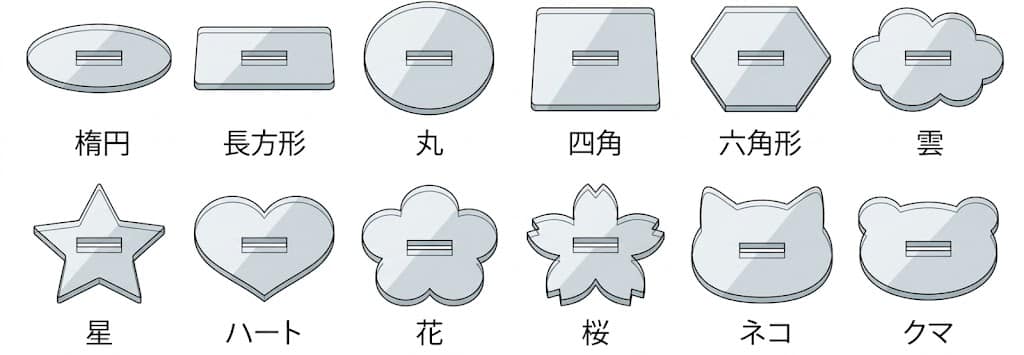 オリジナルオーロラアクリルスタンド - 画像 (4)