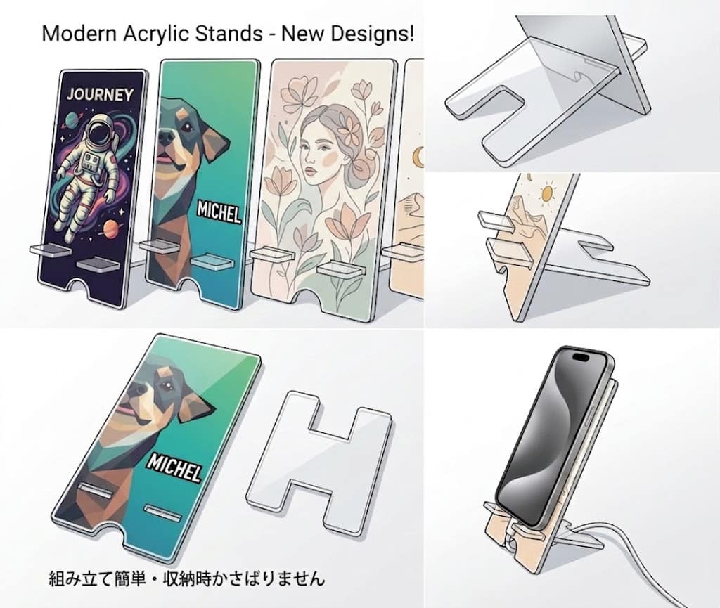 オリジナルスマホスタンド - 画像 (2)
