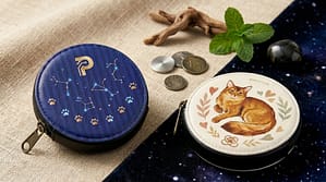 オリジナルPUレザーコインケース