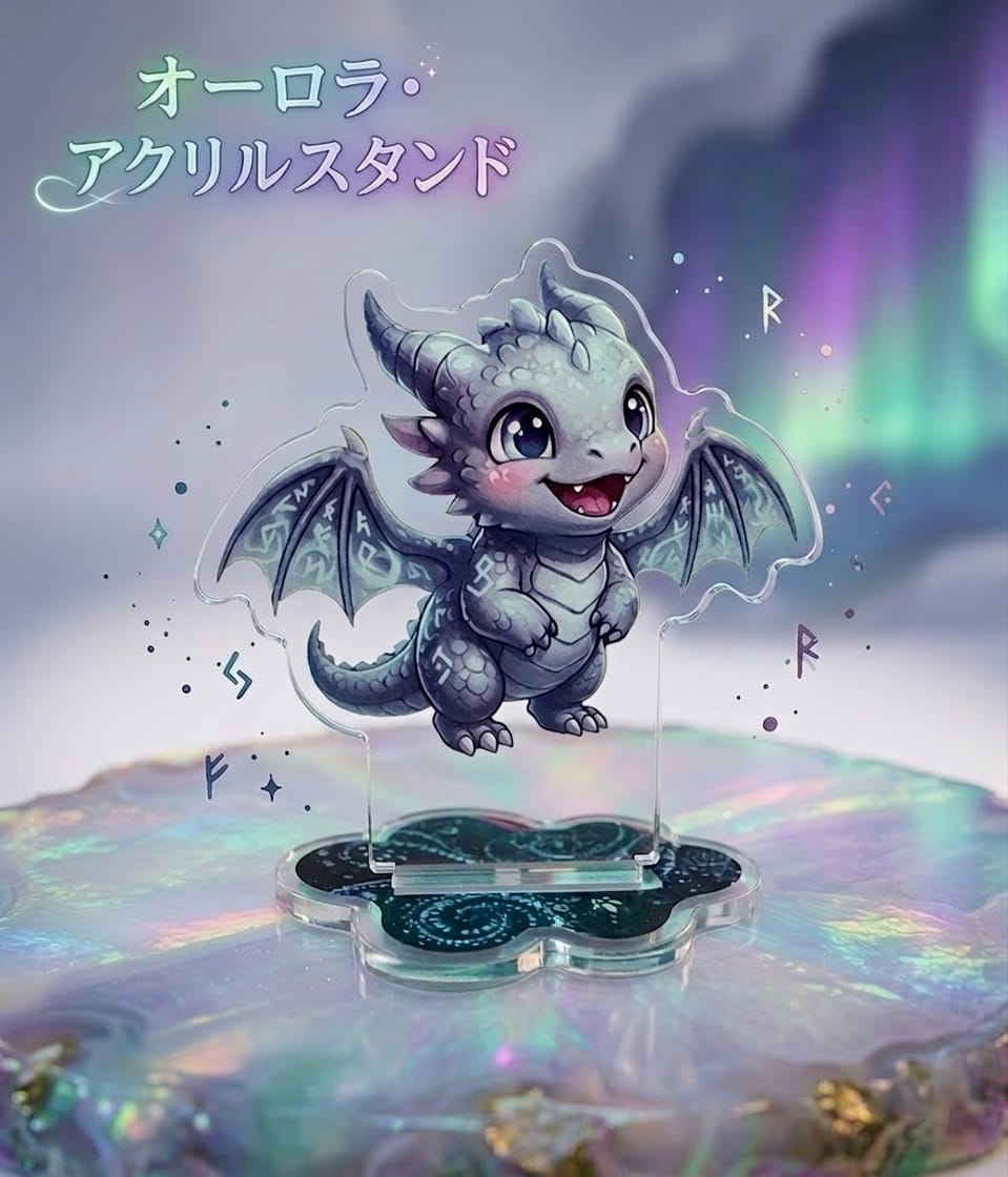 オリジナルオーロラアクリルスタンド